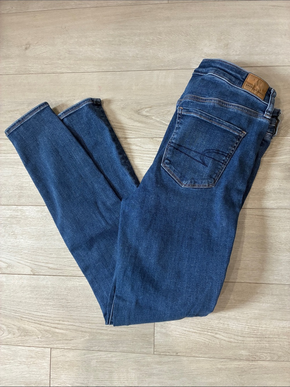 American Eagle Outfitters Dark Blue Womens Jeans